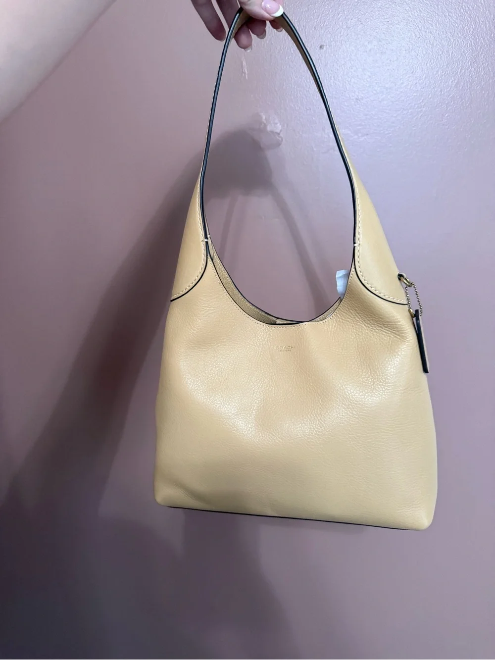 Coach Brooklyn 28 in Tan
